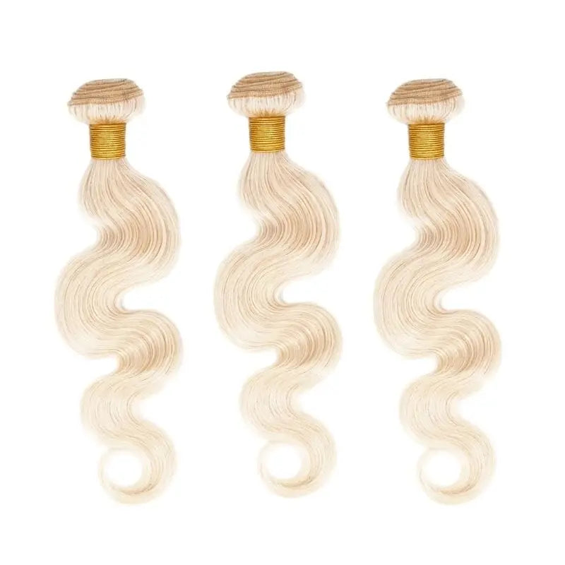 Russian Blonde Body Wave Bundle Deals HBL Hair Extensions