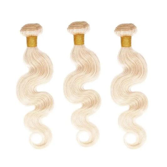 Russian Blonde Body Wave Bundle Deals HBL Hair Extensions