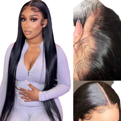 40 Inches HD Lace Straight 13 x 6 Lace Front Wig HBL Hair Extensions 