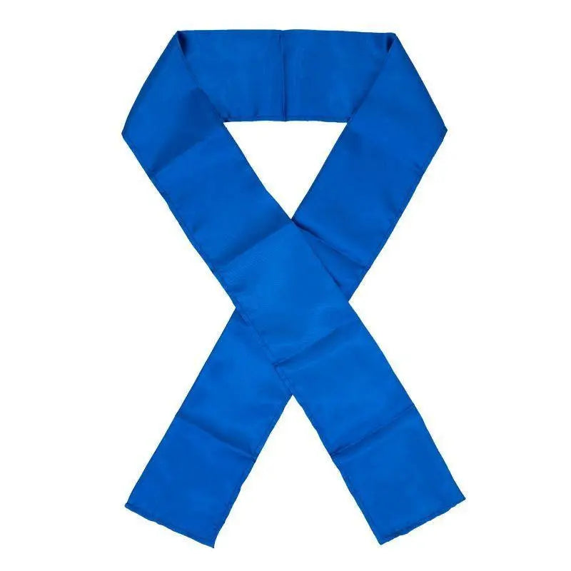 Silk Edge Scarf HBL Hair Extensions Blue