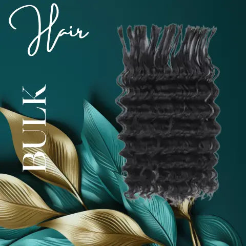 Bulk-Human-Hair-Human-Hair-Braid-Crochet HBL Hair Extensions