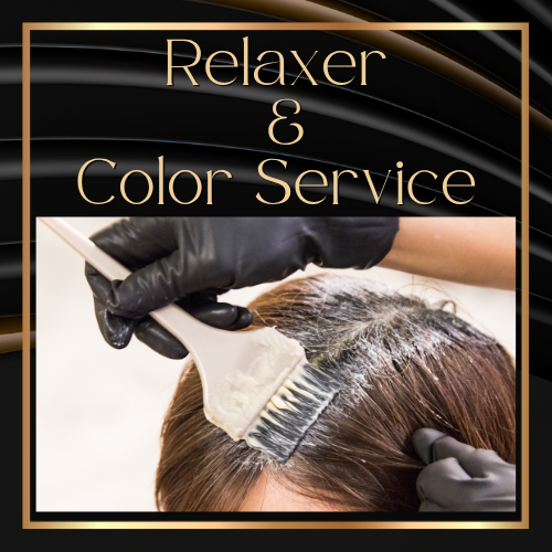 Single-Color-Relaxer-Service HBL Hair Extensions