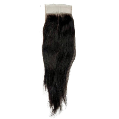 Raw Vietnamese Straight 5x5 Swiss Closure