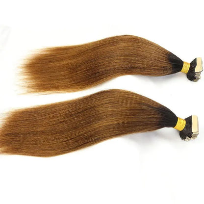 1B/30 Yaki Straight Tape In - HBL Hair Extensions