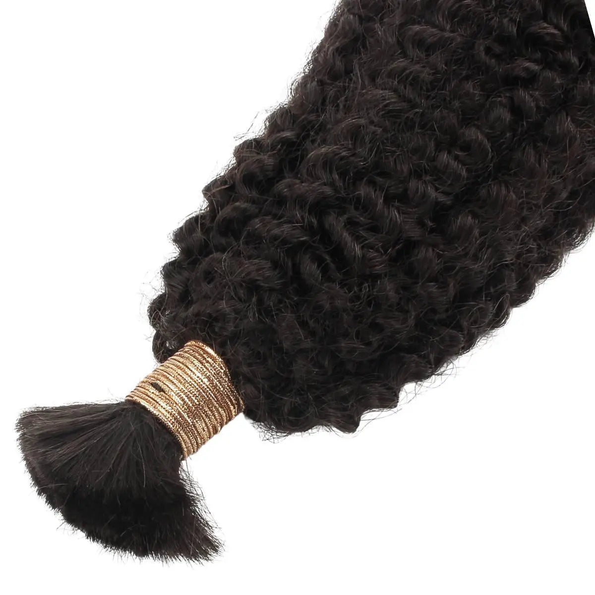 Afro Kinky Bulk Human Hair Extensions