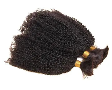 Afro Kinky Curly Bulk Hair - HBL Hair Extensions