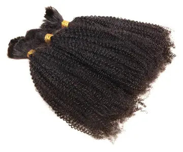 Afro Kinky Curly Bulk Hair - HBL Hair Extensions