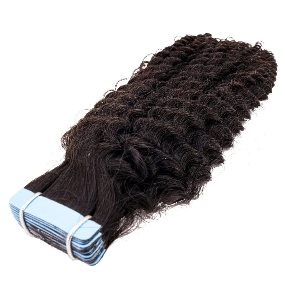 Afro Kinky Curly Tape-In Extensions - HBL Hair Extensions