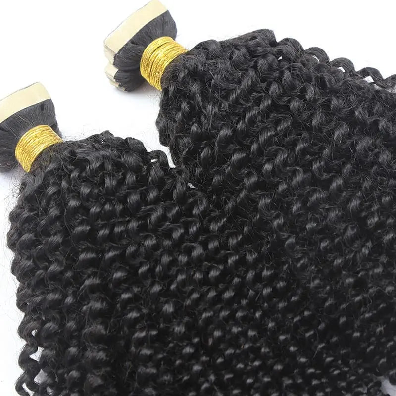 Afro Kinky Curly Tape in HBL Hair Extensions