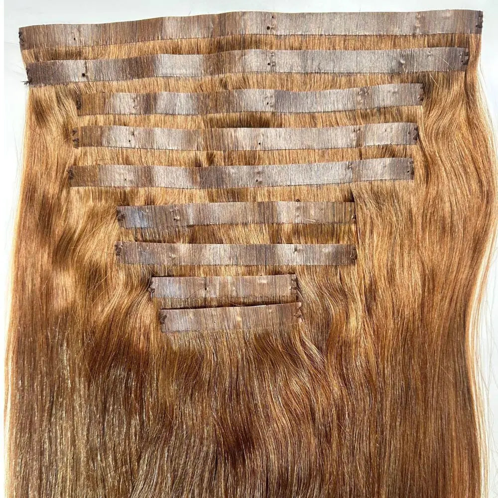 Auburn Seamless Clip-In - HBL Hair Extensions