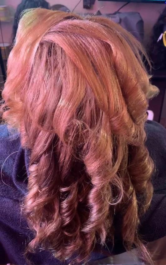 Sew-in Transformation with Olaplex Color & Hair Health Ritual HBL Hair Extensions Hair Service