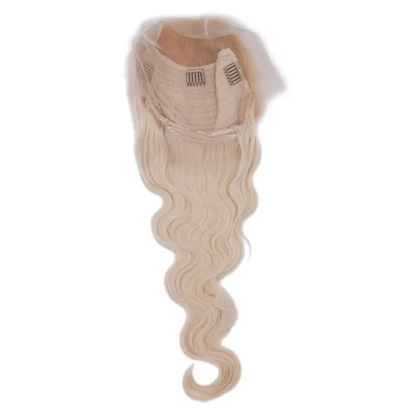 Blonde Body Wave 13x4 Transparent Lace Front Wig - HBL Hair Extensions