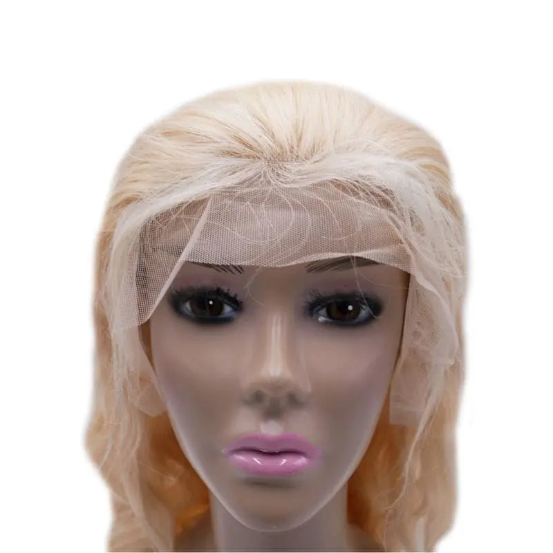 Blonde Body Wave 13x4 Transparent Lace Front Wig - HBL Hair Extensions