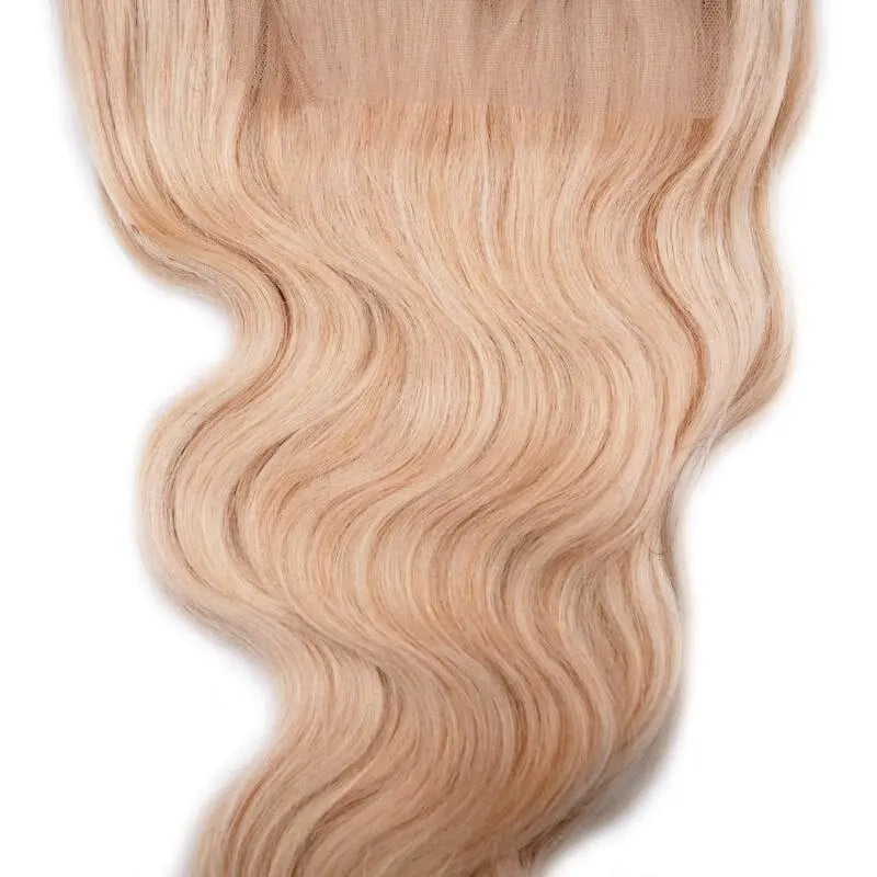 Blonde Body Wave 13x4 Transparent Lace Front Wig - HBL Hair Extensions