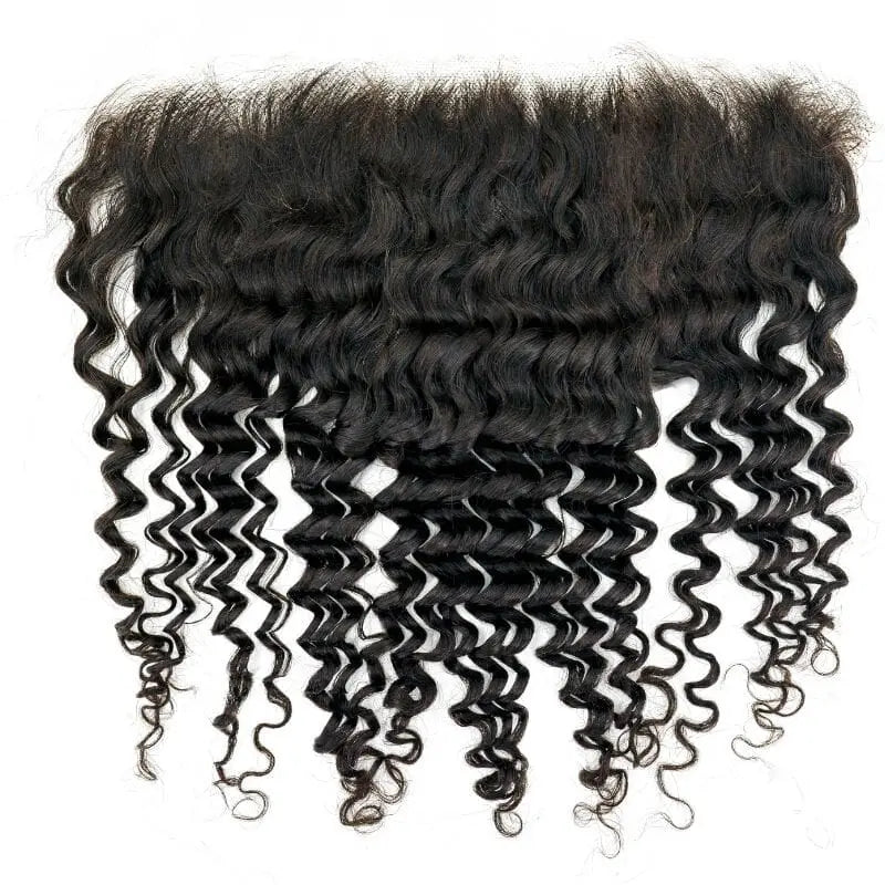 Brazilian Deep Wave 13x6 HD Frontal - HBL Hair Extensions