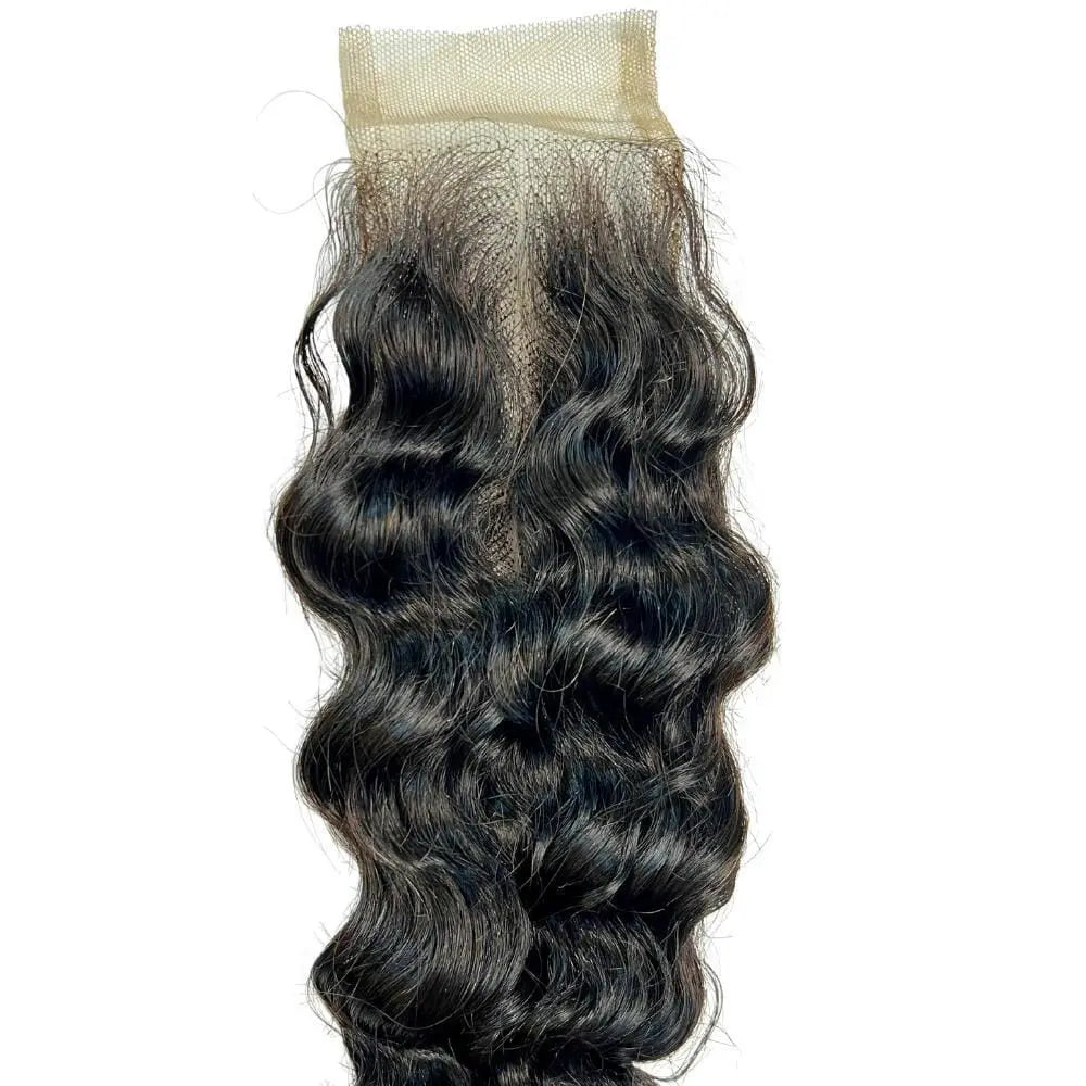 Brazilian Deep Wave 2x6 Transparent Closure - HBL Hair Extensions