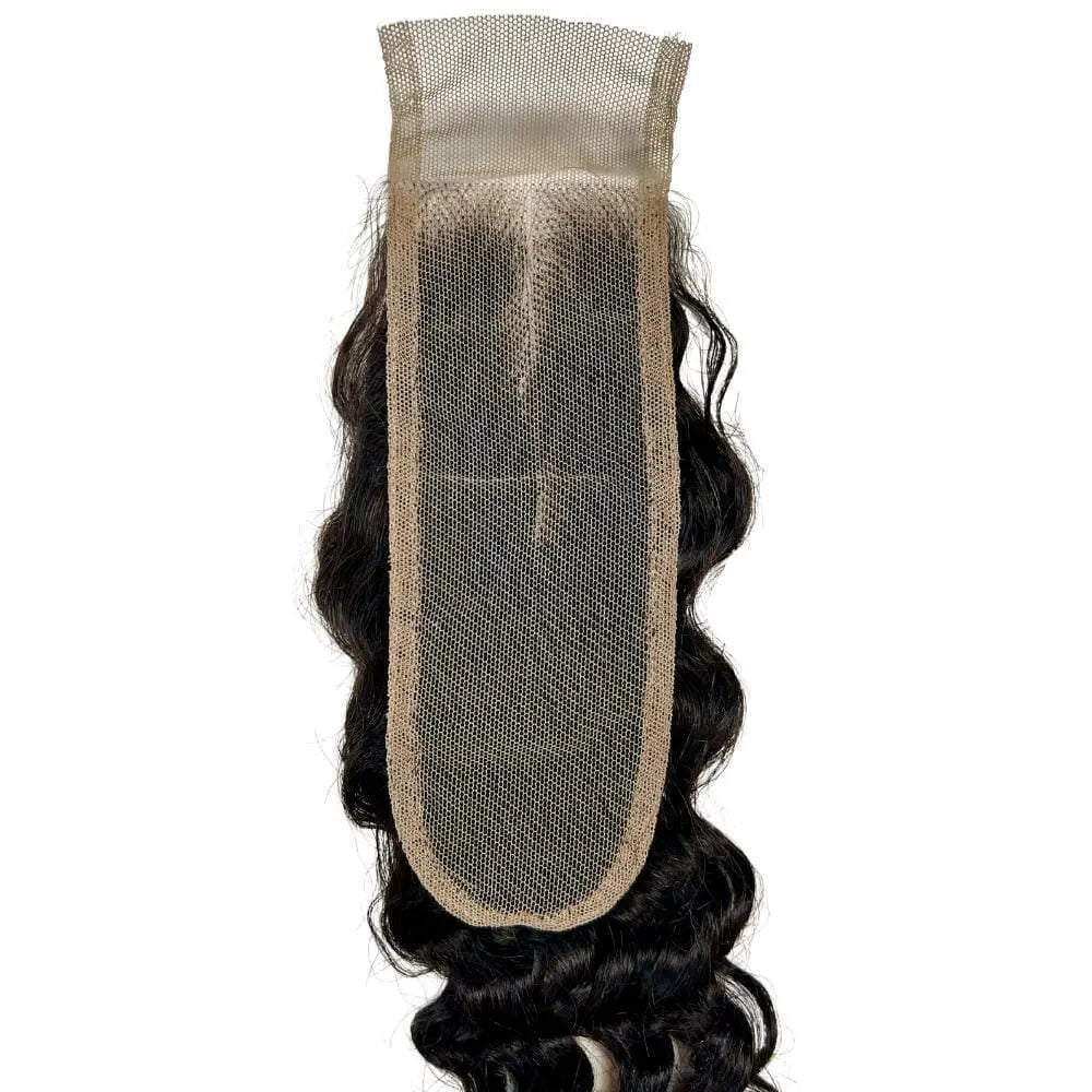 Brazilian Deep Wave 2x6 Transparent Closure - HBL Hair Extensions