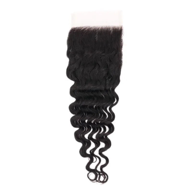 Brazilian Deep Wave 4x4 HD Closure - HBL Hair Extensions