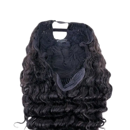 Brazilian Deep Wave U-Part Wig - HBL Hair Extensions