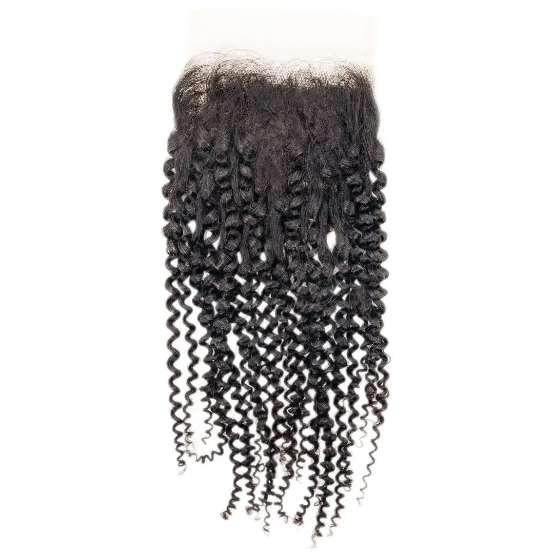 Brazilian Kinky Curly 4x4 Closure - HBL Hair Extensions