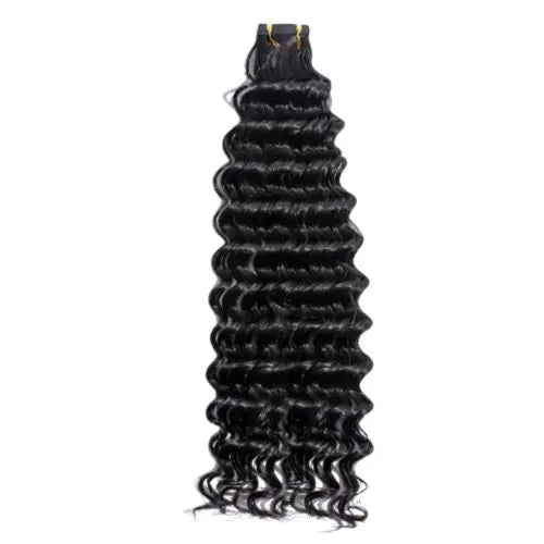 Burmese Deep Wave Tape In Extensions - HBL Hair Extensions