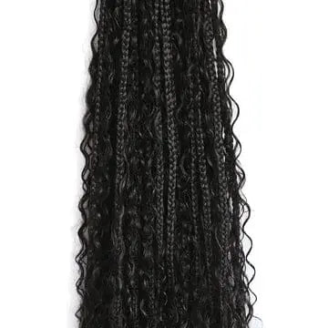 Crochet Boho Box Braids - HBL Hair Extensions