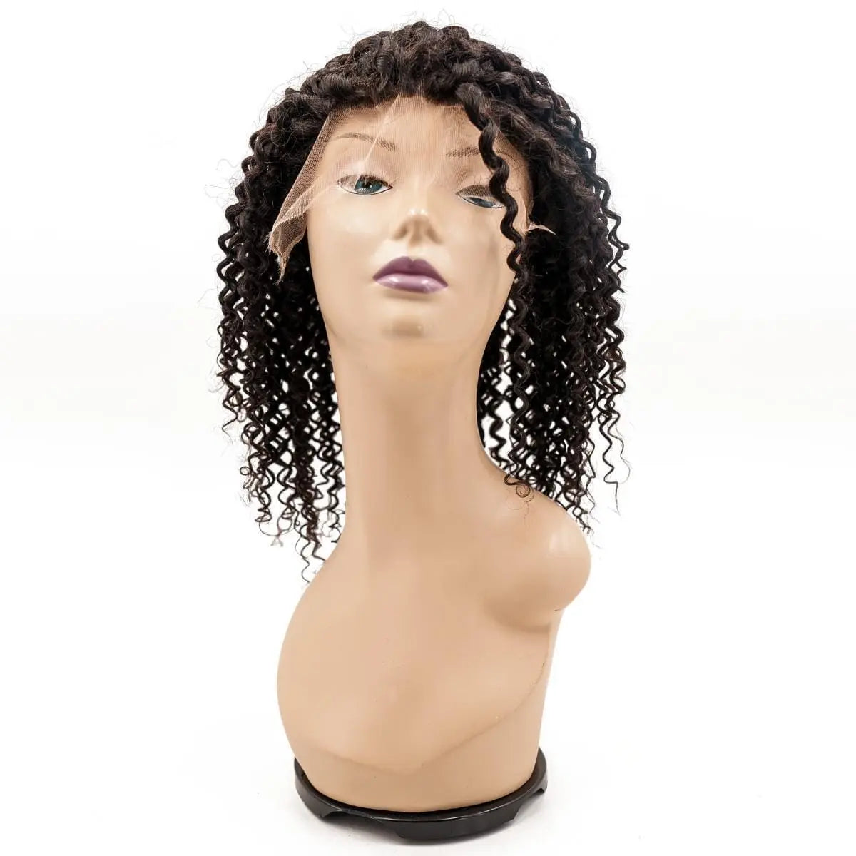 Curly Mono Lace Front PU Medical Wig - HBL Hair Extensions