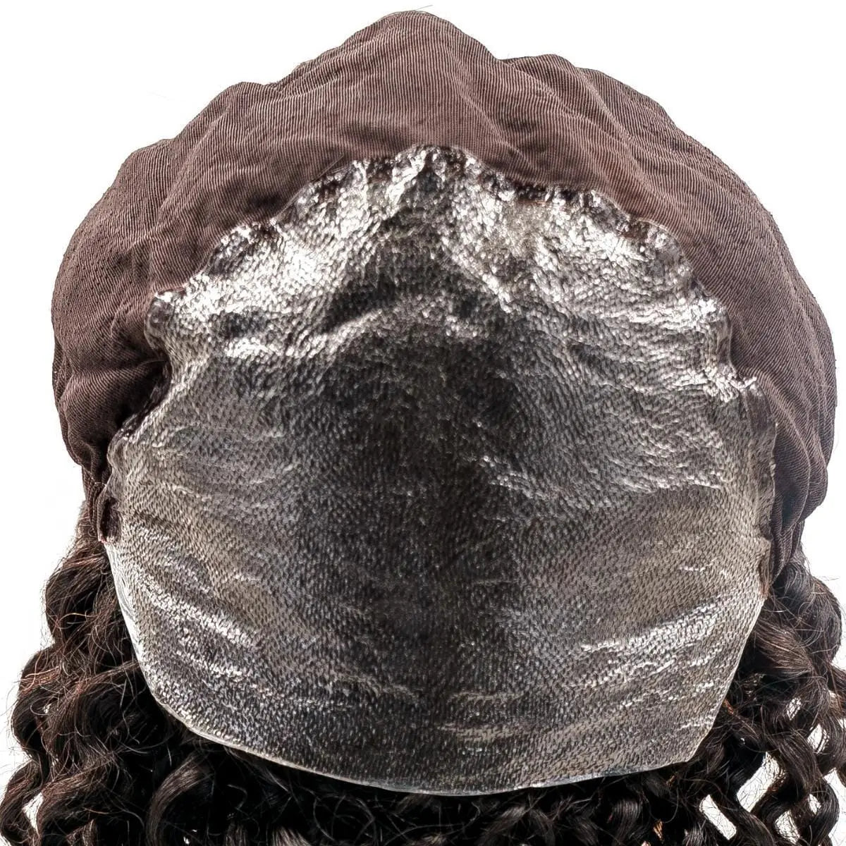 Curly Skin Polyurethane Medical Wig - HBL Hair Extensions