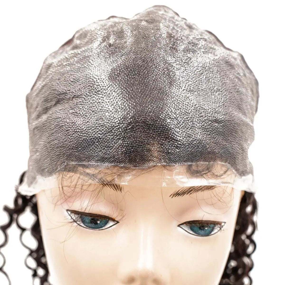 Curly Skin Polyurethane Medical Wig - HBL Hair Extensions