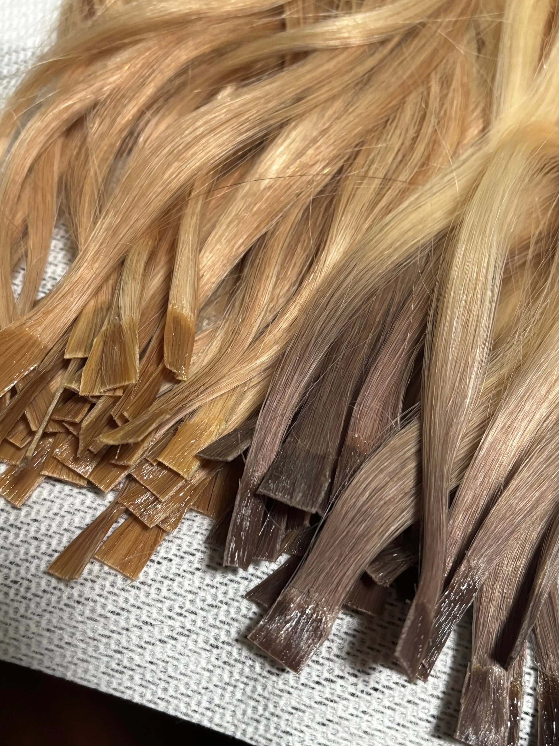 Custom Extension Strand Creation (I-Tip & K-Tip) HBL Hair Extensions Hair Service