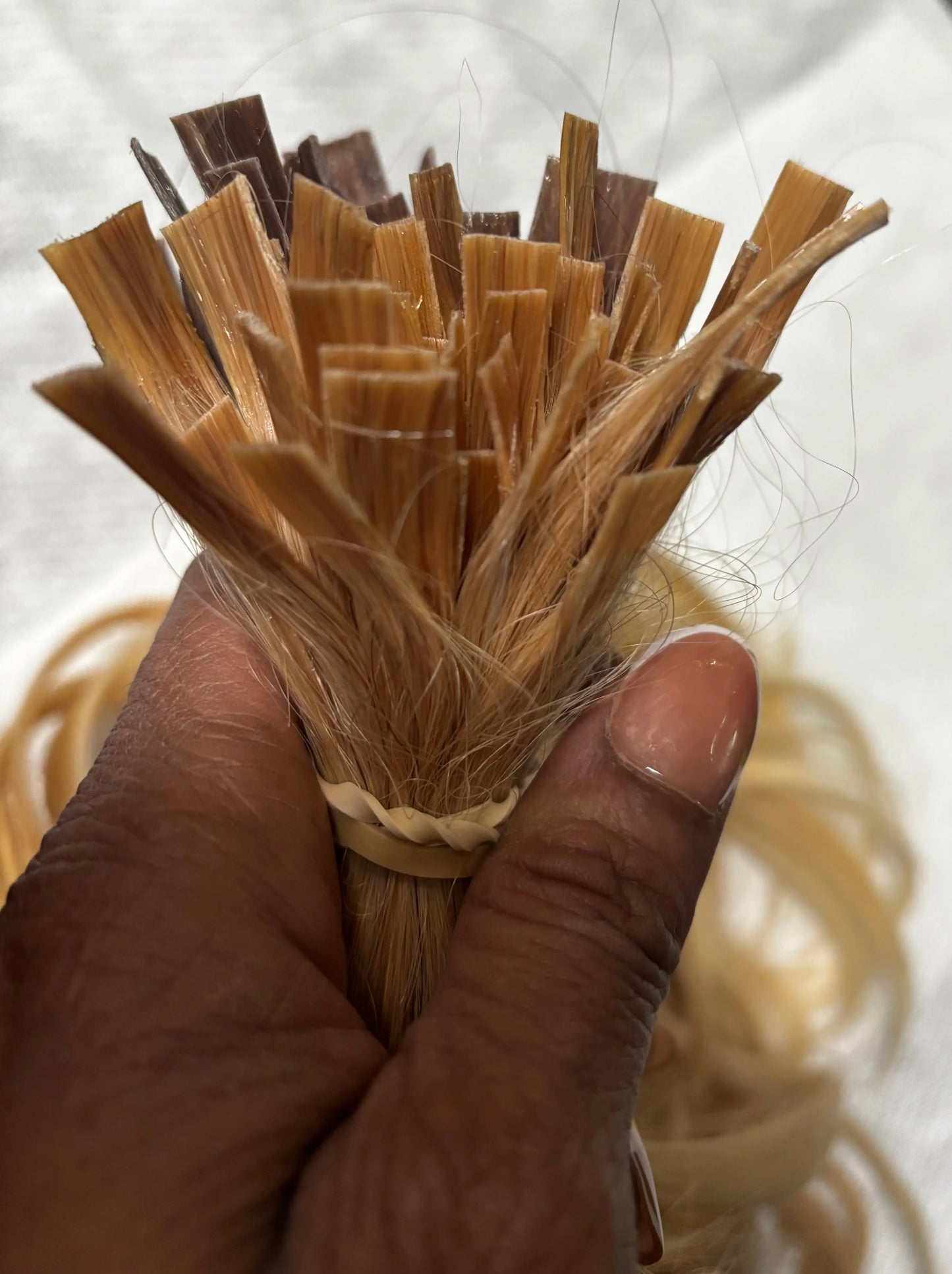 Custom Extension Strand Creation (I-Tip & K-Tip) HBL Hair Extensions Hair Service