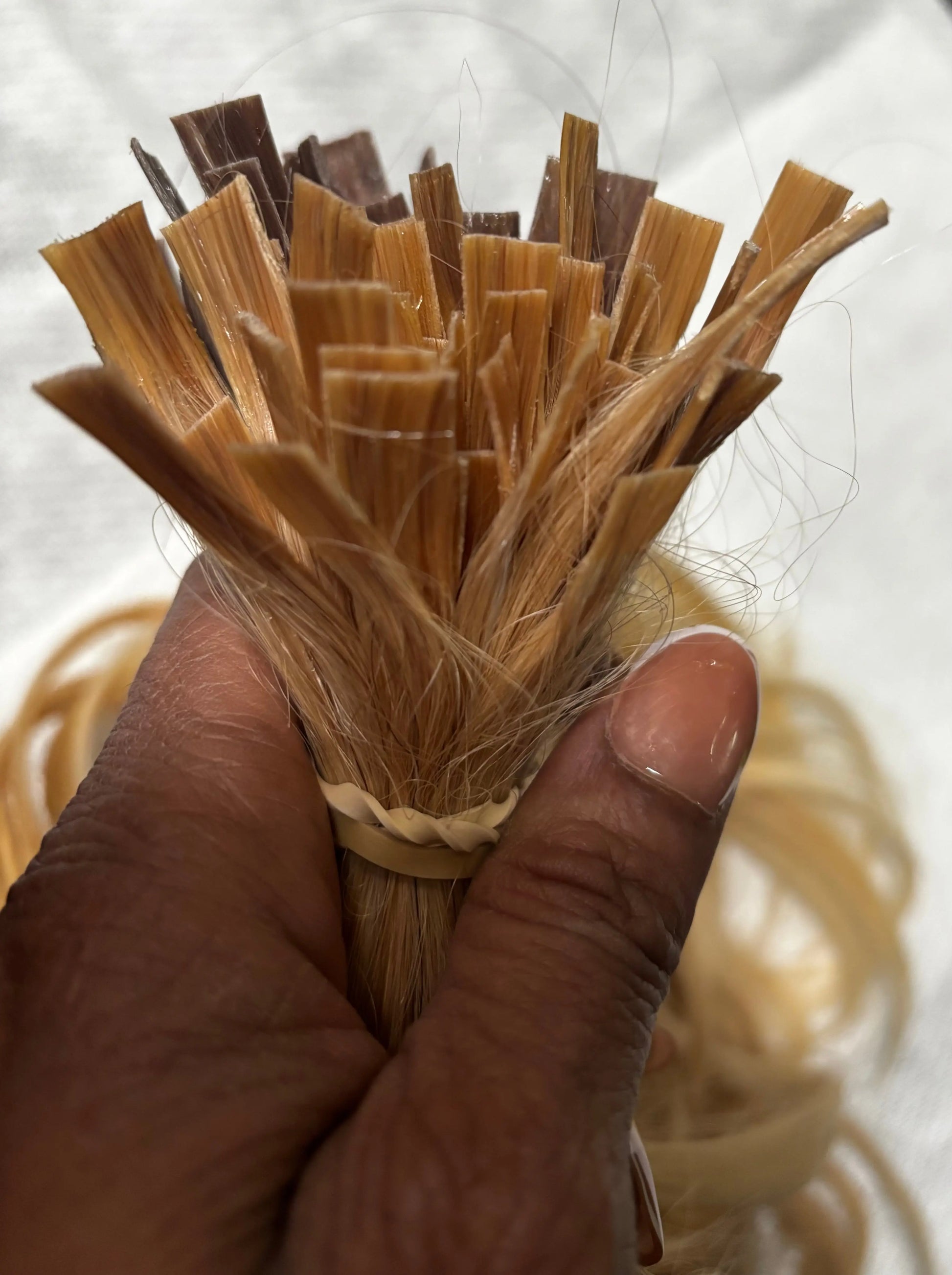 Custom Extension Strand Creation (I-Tip & K-Tip) HBL Hair Extensions Hair Service