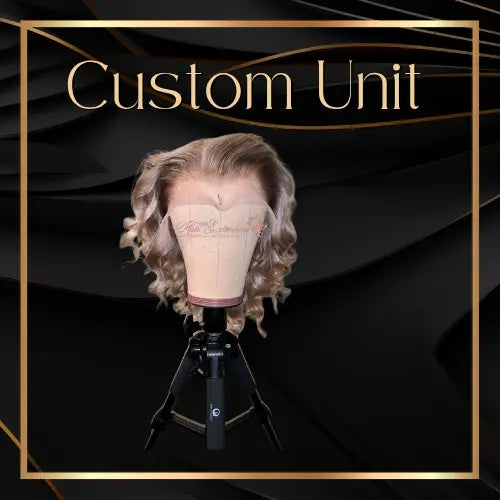 Custom Unit Creation HBL Hair Extensions Hair Service, Custom units, Wig services