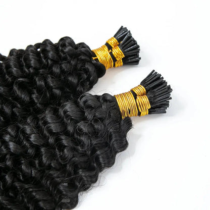 Deep Curly I Tip HBL Hair Extensions