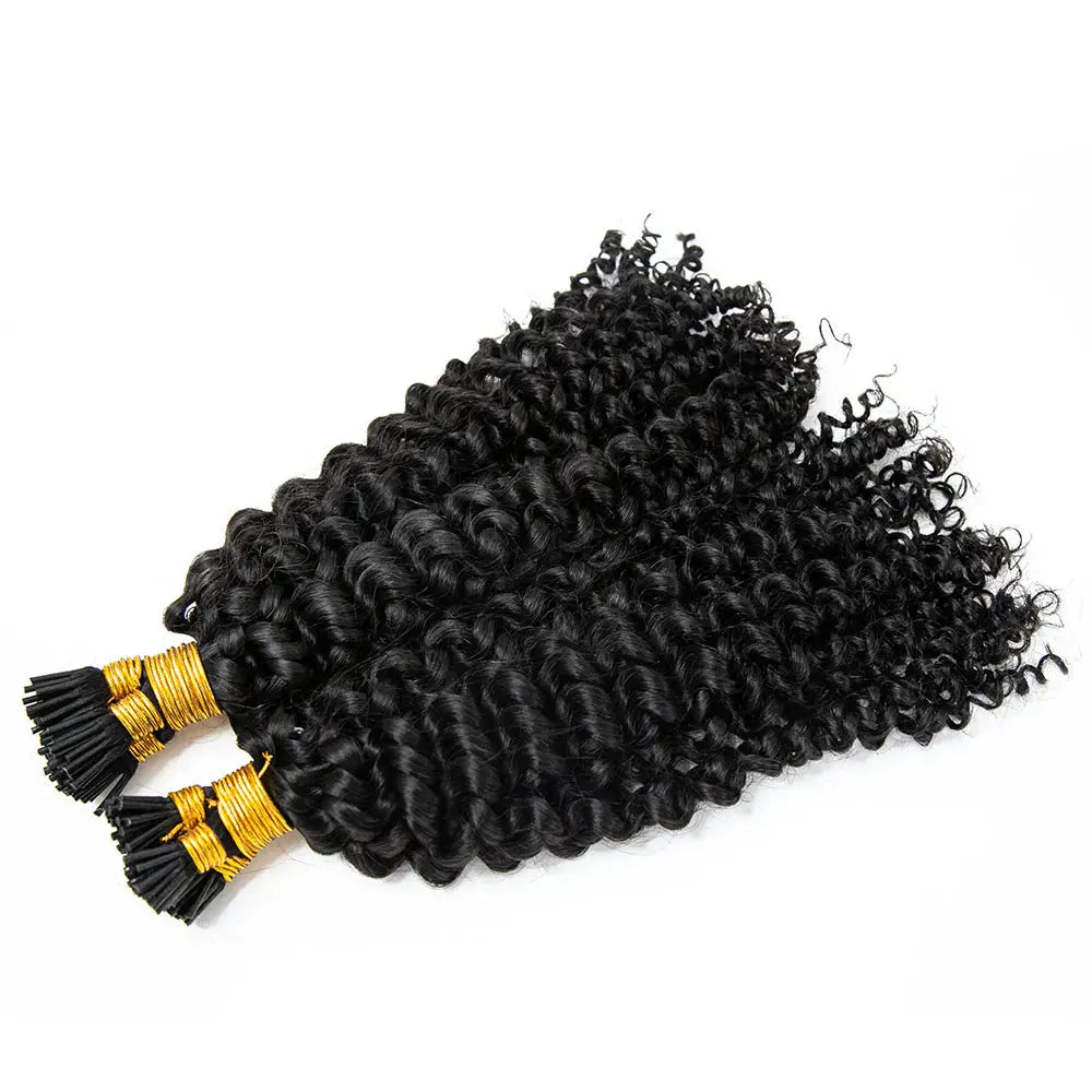 Deep Curly I Tip HBL Hair Extensions