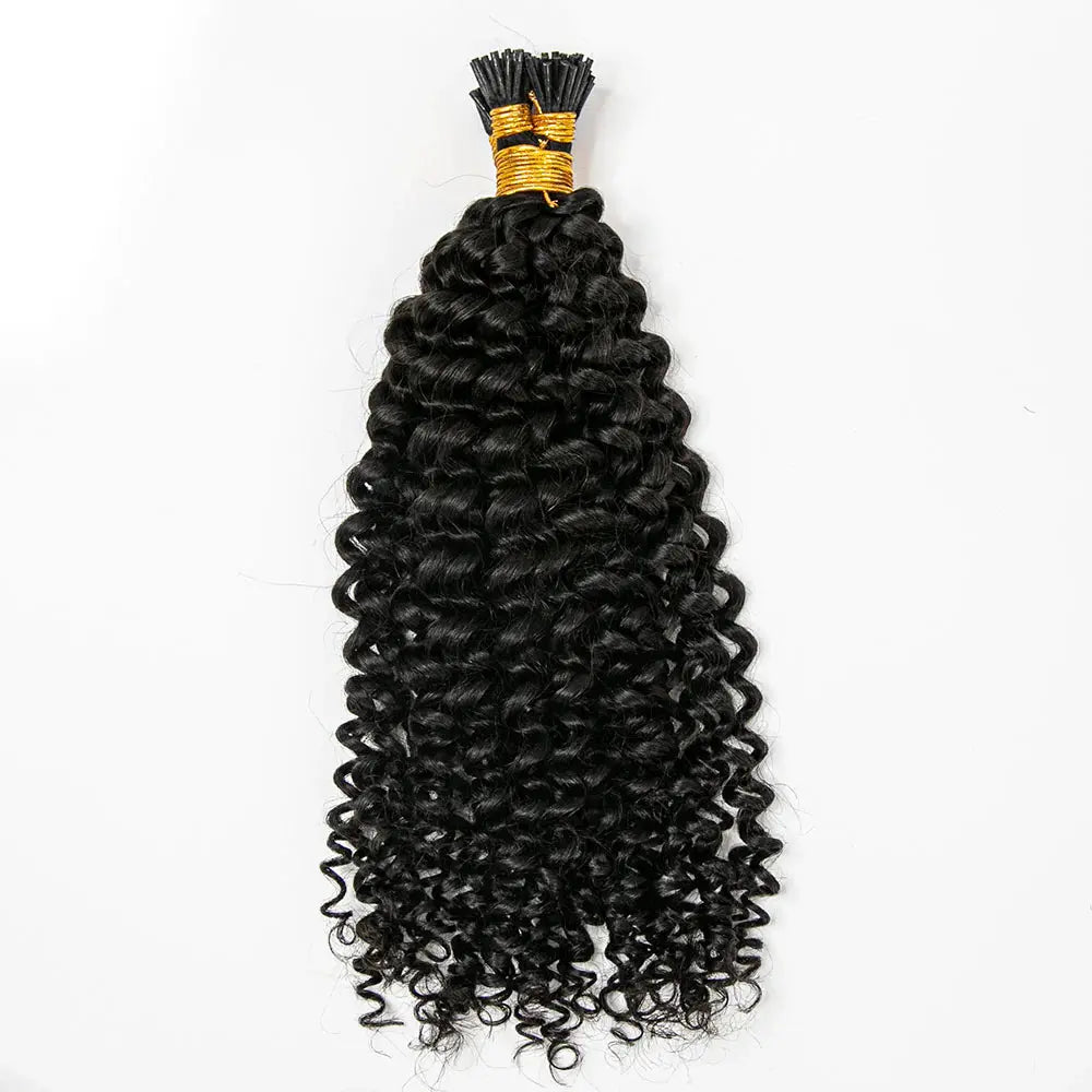 Deep Curly I Tip HBL Hair Extensions