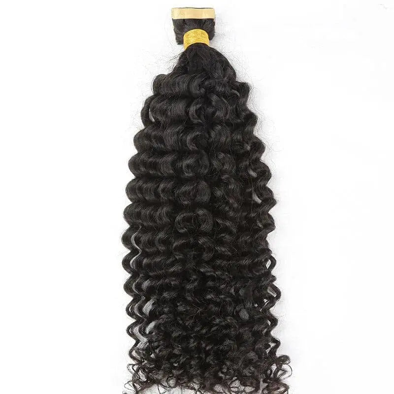 Deep Curly Tape Extension - HBL Hair Extensions