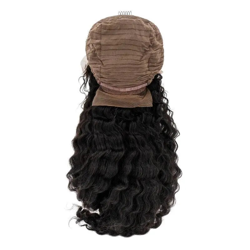 Deep Wave 13x4 Transparent Lace Front Wig - HBL Hair Extensions