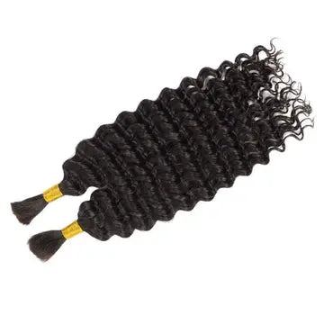 Deep Wave Bulk Hair - HBL Hair Extensions