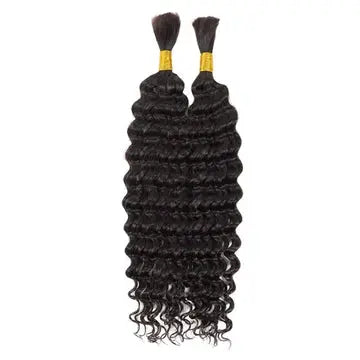 Deep Wave Bulk Hair - HBL Hair Extensions