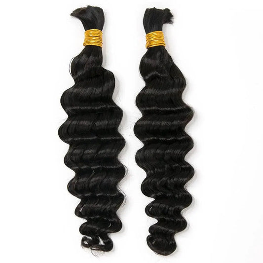 Deep Wave Bulk Human Hair HBL Hair Extensions Bulk Hiar