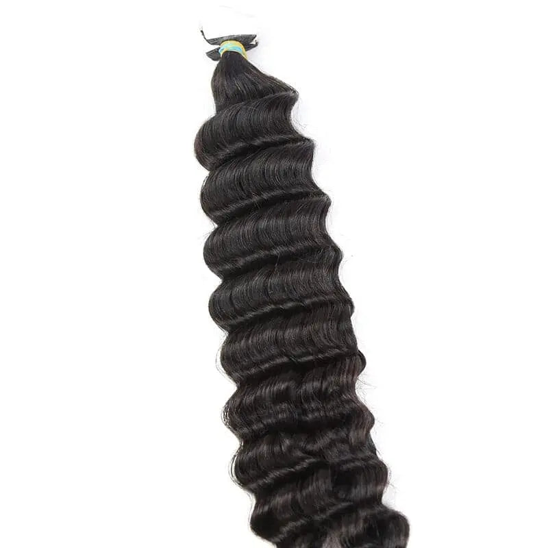 Deep Wave Tape Extensions - HBL Hair Extensions