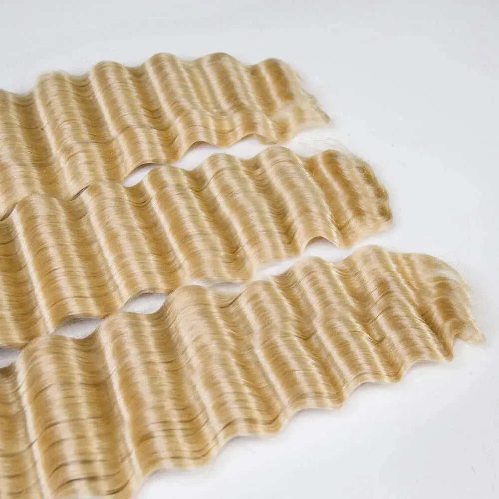 Double Drawn 613 Deep Wave Bulk Hair HBL Hair Extensions Bulk Hiar