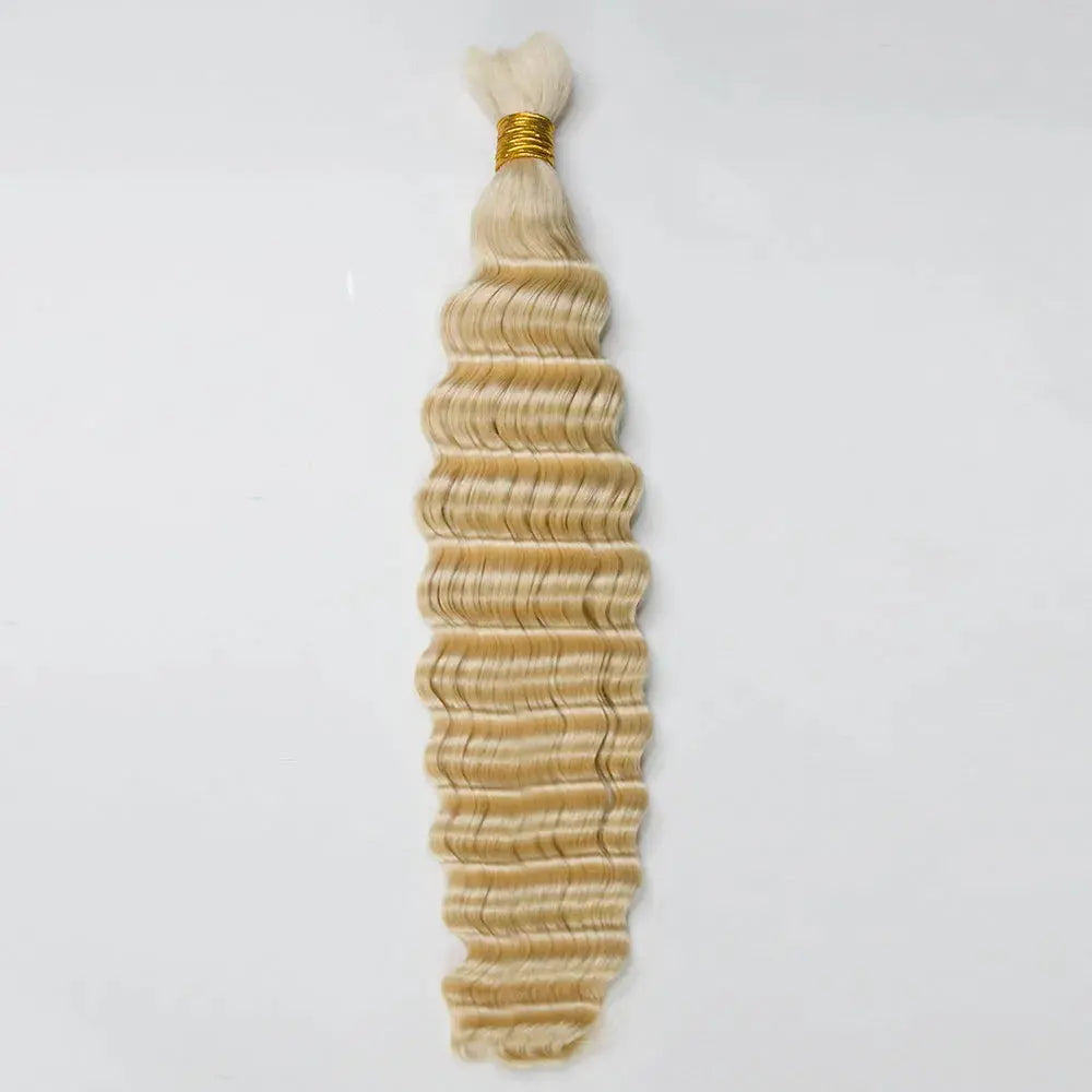 Double Drawn 613 Deep Wave Bulk Hair HBL Hair Extensions Bulk Hiar