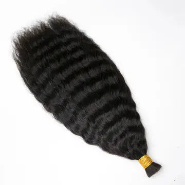 Double Drawn Wet & Wavy Bulk Hair HBL Hair Extensions Bulk Hiar
