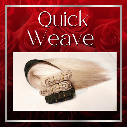 Quick Weave: Traditional Full Head or Seamless Lace Frontal/Closure