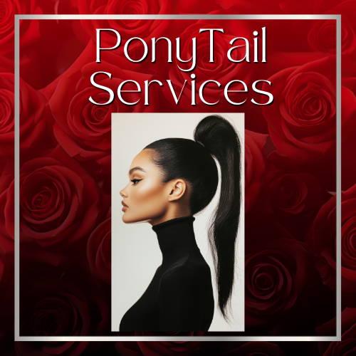 Extended Ponytail: Classic or with Lace Frontal