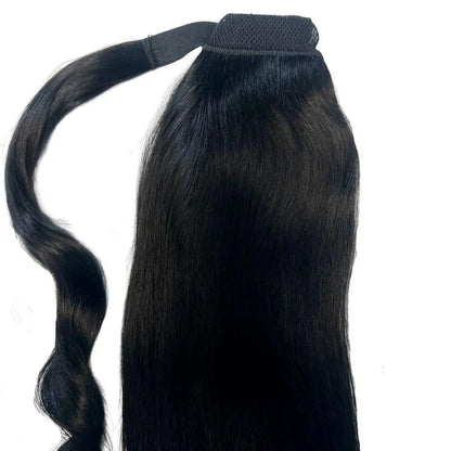 Jet Black Ponytail - HBL Hair Extensions