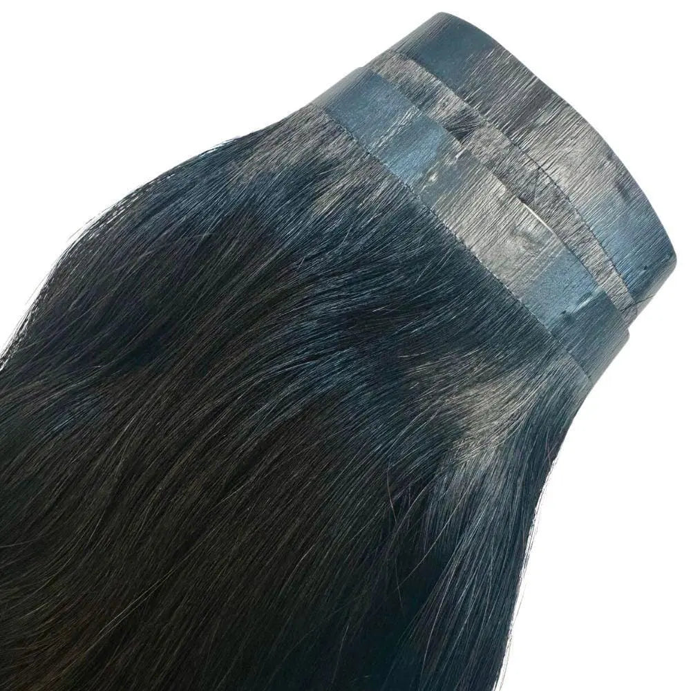 Jet Black Seamless Clip-In - HBL Hair Extensions