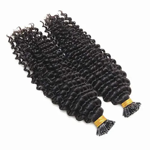 Kinky Curly ITip HBL Hair Extensions